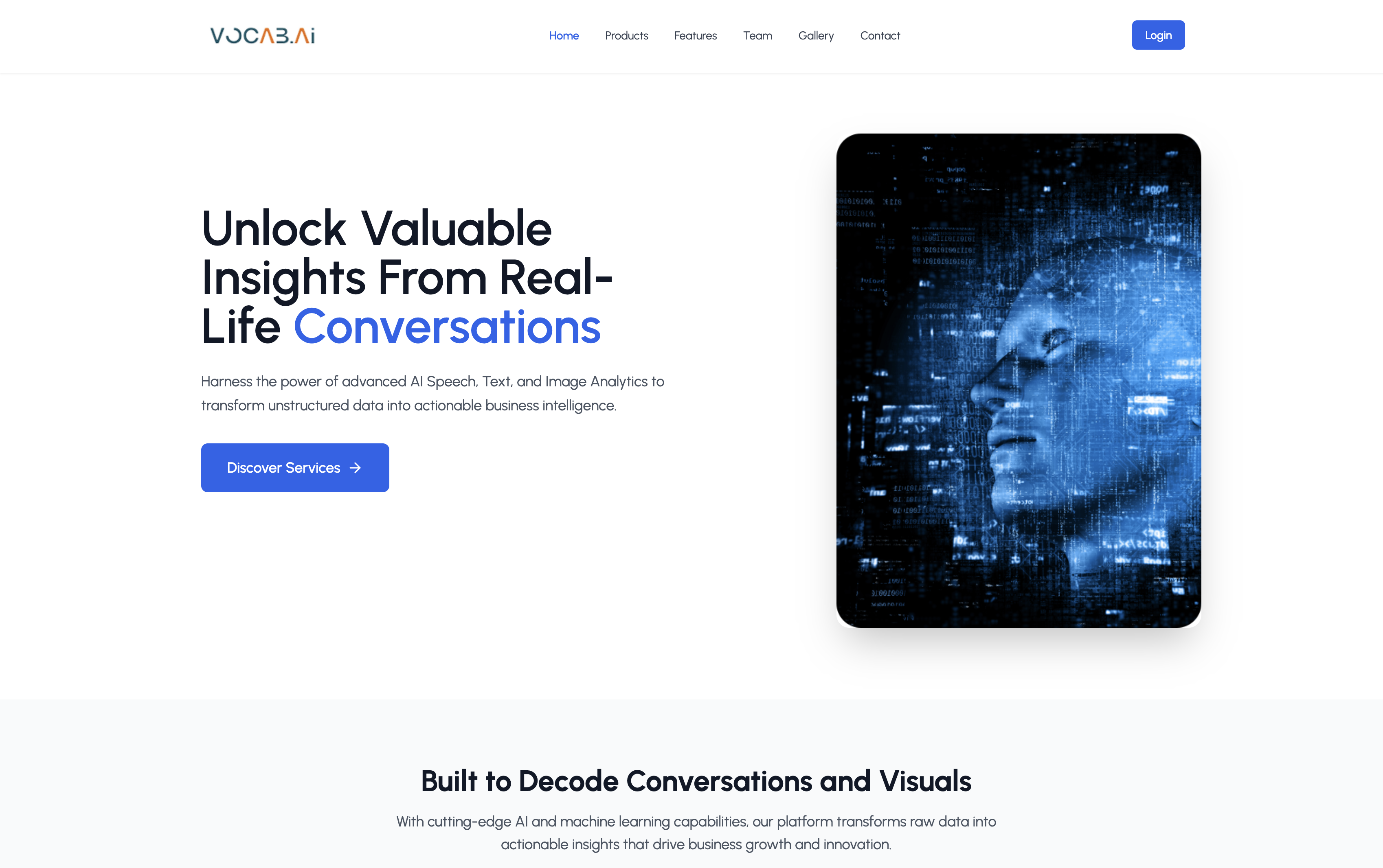 Vocab.AI Website